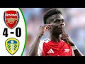 Download Lagu Arsenal vs Leeds United 4-0 - All Goals \u0026 Highlights - 2025