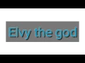 Elvy the God code purple