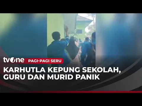 Karhutla di Dekat Bangunan Sekolah, Siswa dan Guru Panik