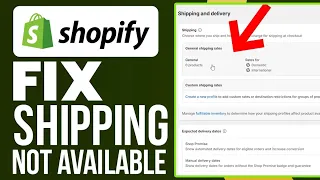 How To Fix Shipping Not Available In Shopify For Selected Address - 2025