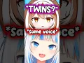 Gura and Mumei Sounds Alike #hololive #hololiveenglish #vtuber