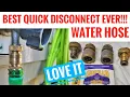 BEST EVER Garden Hose Quick Disconnect Fittings I LOVE THESE Gorilla Easy Connect from Amazon