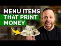 3 Most Profitable Menu Items From 20 Years Running Restaurants