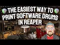 Download Lagu The Easiest Way to Print Software Drums in REAPER