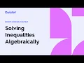 How to Algebraically Solve Inequalities in One Variable - SAT Math 5 1
