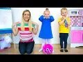 Download Lagu Head Shoulders Knees and Toes + More Kids Songs \u0026 Nursery Rhymes Gaby and Alex