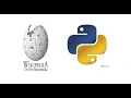 wikipedia api code with python