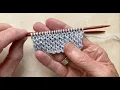 Twisted Rib Stitch