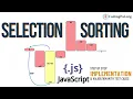 Selection Sorting Javascript Implementation Sorting Algorithms Python