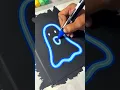 DIY Halloween Ghost with Acrylic Marker