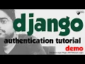 Django authentication tutorial Custom login Page