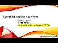 Deploy Angular Application to Azure App Service using Azure DevOps