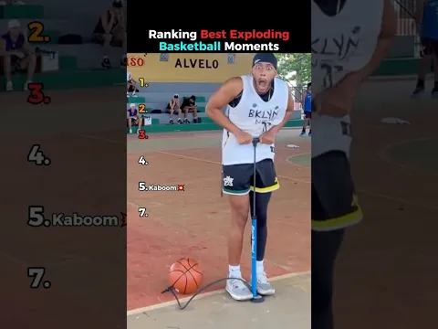 Ranking Exploding Basketball.. #shorts #funny #youtubeshorts #shortsfeed #usa
