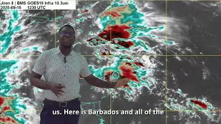 A Tropical Wave Is Affecting The Island🌧️⛈️: Daily Weather Briefing 16/09/2026