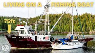 48hrs Living Aboard a FISHING VESSEL in the Pacific Northwest! A Glimpse of Daily Life | A&J Sailing