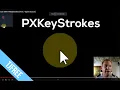 PXKeyStrokes Yellow circle around mouse show key press