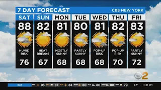 New York Weather CBS2 Nightly Forecast at 11PM