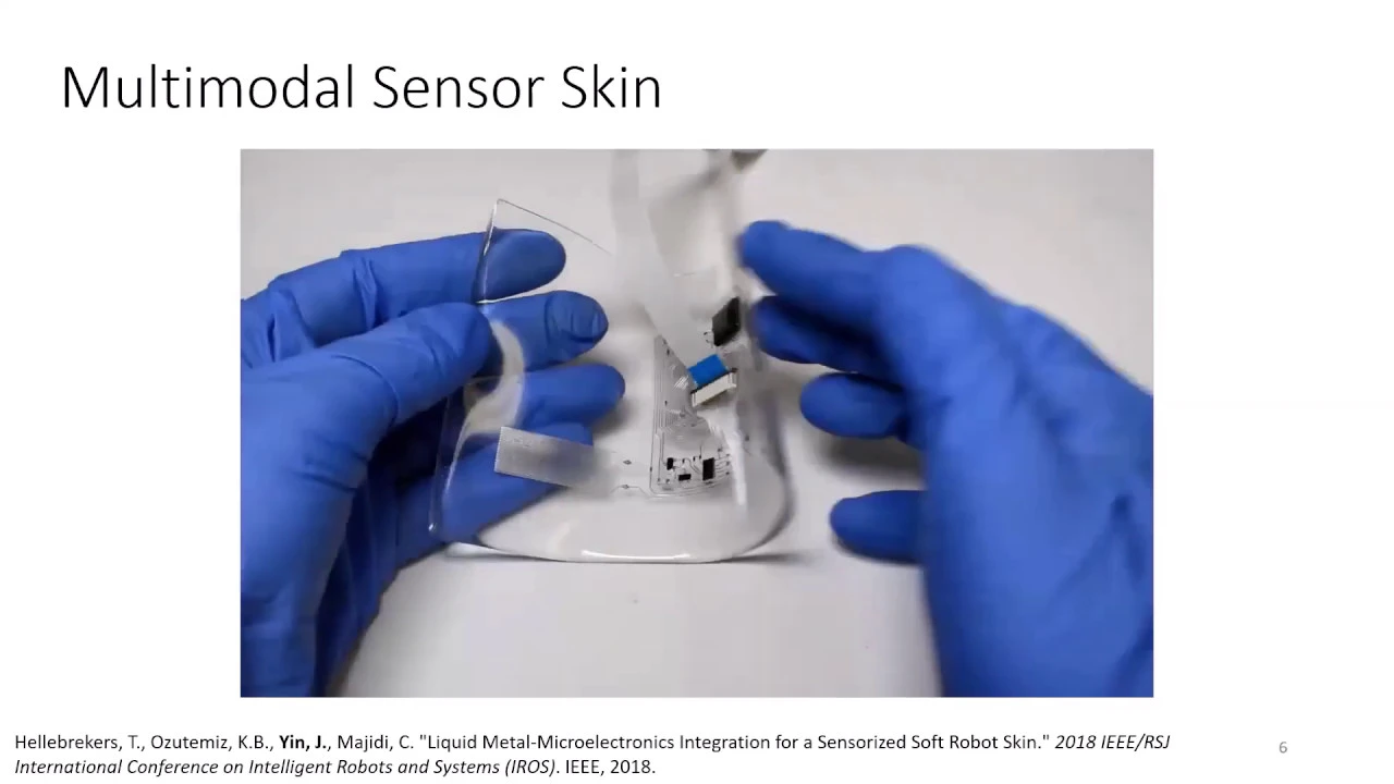 2020 RoboSoft: Closing the Loop with Liquid-Metal Sensing Skin for Autonomous Soft Robot Gripping
