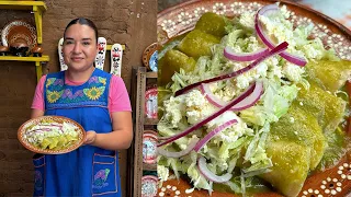 ¿Quieres aprender a hacer enchiladas verdes? Mira esta Receta