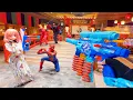 Lagu Nerf War | Amusement Park Battle 136 (Nerf First Person Shooter)