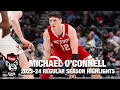 Michael O Connell 2023-24 Regular Season Highlights NC State Guard