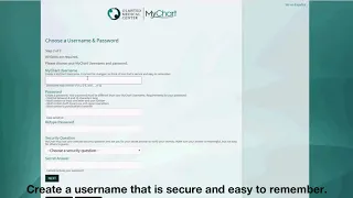 How to sign up for OMC MyChart with an activation code from your home computer