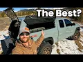 Leer 180 Truck Topper Review BEST TRUCK CAMPER build for 2023 Toyota Tacoma Overland Camping