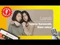 Lagu Isyana Sarasvati \u0026 Rara Sekar - Luruh | Karaoke | Let's Sing
