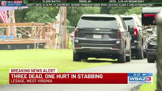 Three dead one hurt in stabbing