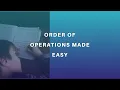 Order of Operations - Evaluating Numerical Expressions PEMDAS