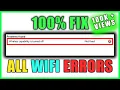 How to fix wireless capability is turned off Error Windows 7 8 10 11 Fix all Wifi issues