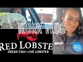 WORKING AT RED LOBSTER VLOG COME TO WORK WITH ME - Tip count included