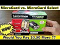MicroGard MGL51522 Oil Filter vs MicroGard Select MSL51522 Oil Filter Cut Open