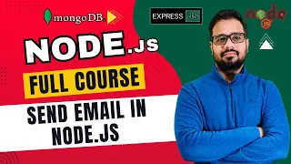 NodeJS Tutorial in Hindi - Send Email in Node js Nodemailer Setup