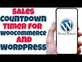 Sales Countdown Timer for WooCommerce and WordPress