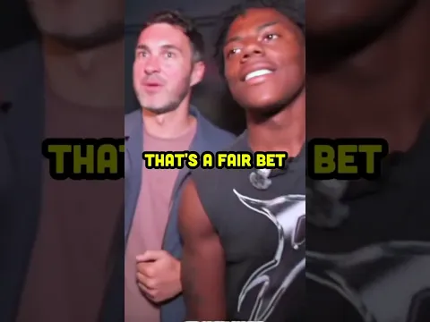 Mark Normand writing jokes for IShowSpeed