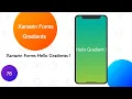 Xamarin Forms Gradients
