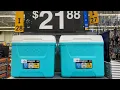 Grab a Walmart cooler for this brilliant porch idea