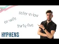 HYPHENS English Lesson