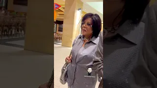 اسعاد يونس بكواليس وصولها العرض الخاص فيلم قصر الباشا 