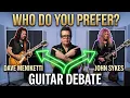Q A Time - Dave Meniketti or John Sykes By Mike Gross