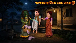 আপনার স্বামীকে বেচে দেওয়া স্ত্রী | Apnar Swamike Beche Deoya Stri | Daini Bhuture Golpo | Bangla