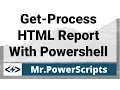 Powershell Get-Process To HTML Report