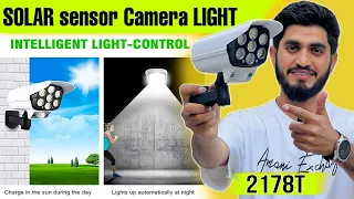 solar sensor light dummy camera fake camera shaped light tanu superstar