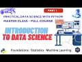 Part 1 Introduction To Data Science with Python