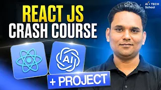 React JS 19 Crash Course with AI Build an App and Master React JS in 2026
