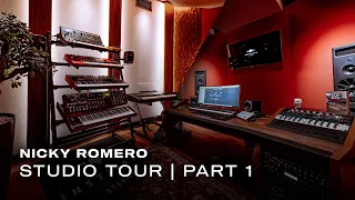 nicky romero studio tour part 1 production u0026 live room