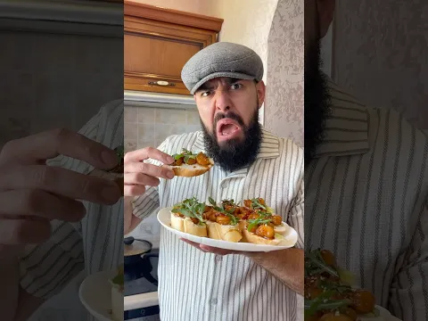 КРЕВЕТОЧНЫЕ БРУСКЕТТЫ