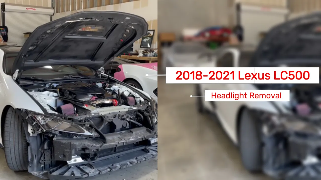 2018-2022 Lexus LC500 : Headlight