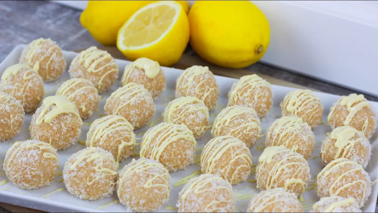 
          
          
          
            
            Zitronen Kokos Cake Pops mit nur 5 Zutaten - So lecker und saftig
          
        . 